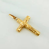 Dije Cruz Cristo 1.3 g / 3.2 cm Oro Amarillo 18K
