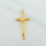 Herraje Cruz Cristo 0.85 g / 3 cm Oro Amarillo 18K