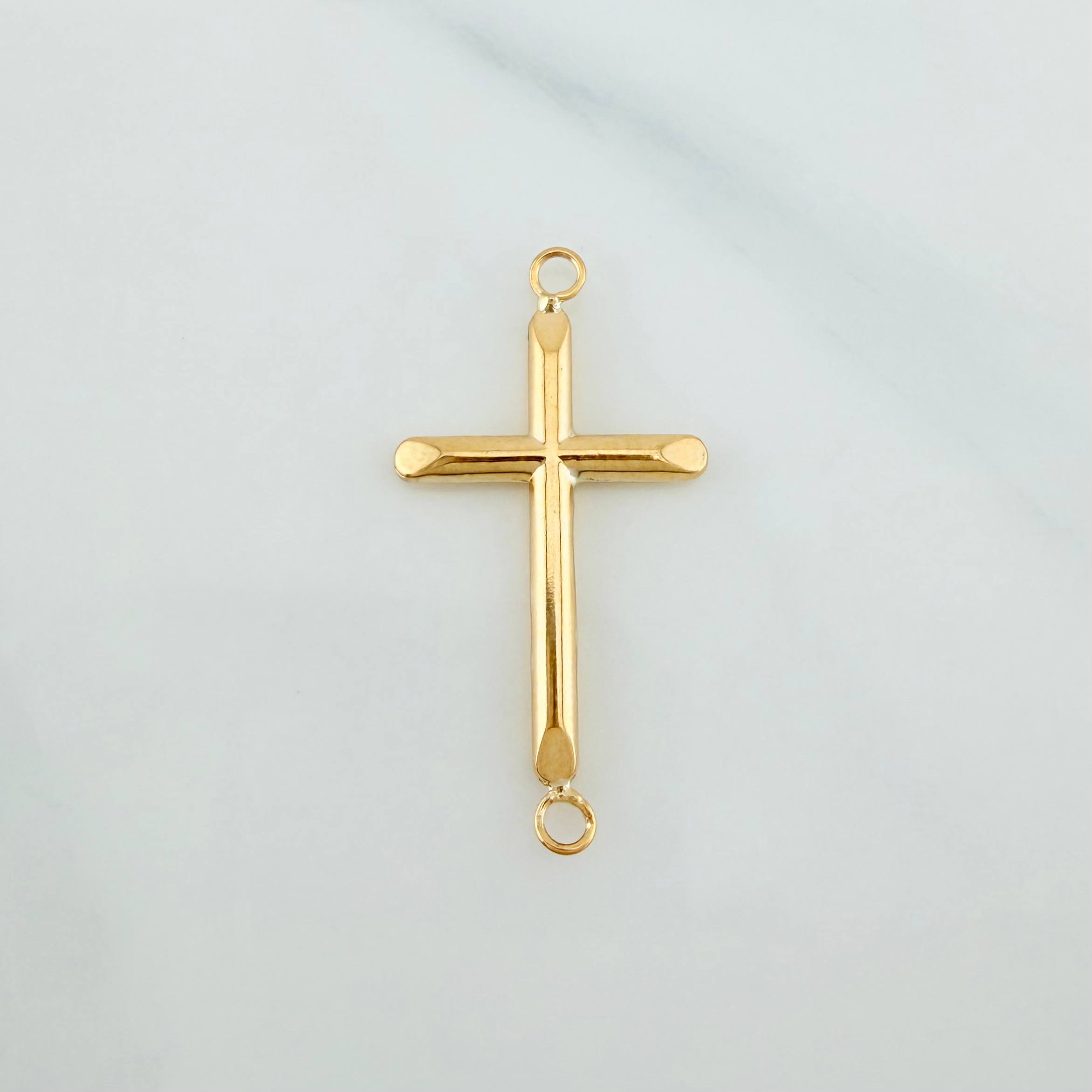 Herraje Cruz 0.85 g / 3 cm Oro Amarillo 18K