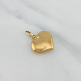 Dije Corazon Soplado 1.15 g / 2.2 cm Oro Amarillo 18K