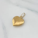Dije Corazon Soplado 1.15 g / 2.2 cm Oro Amarillo 18K