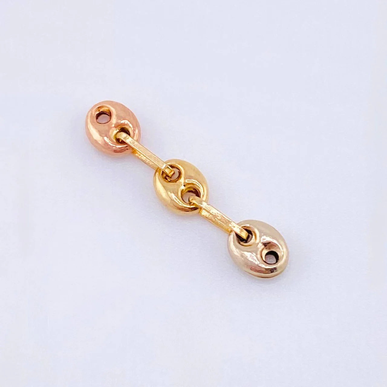 Herraje Retazo Gc 0.25 g / 2 cm Tres Oros 18K
