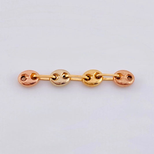 Herraje Retazo Gc 0.4 g / 2.8 cm Tres Oros 18K