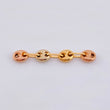 Herraje Retazo GC 4 Eslabones 0.35gr / 2.7cm / 4.2mm Tres Oros 18K ©