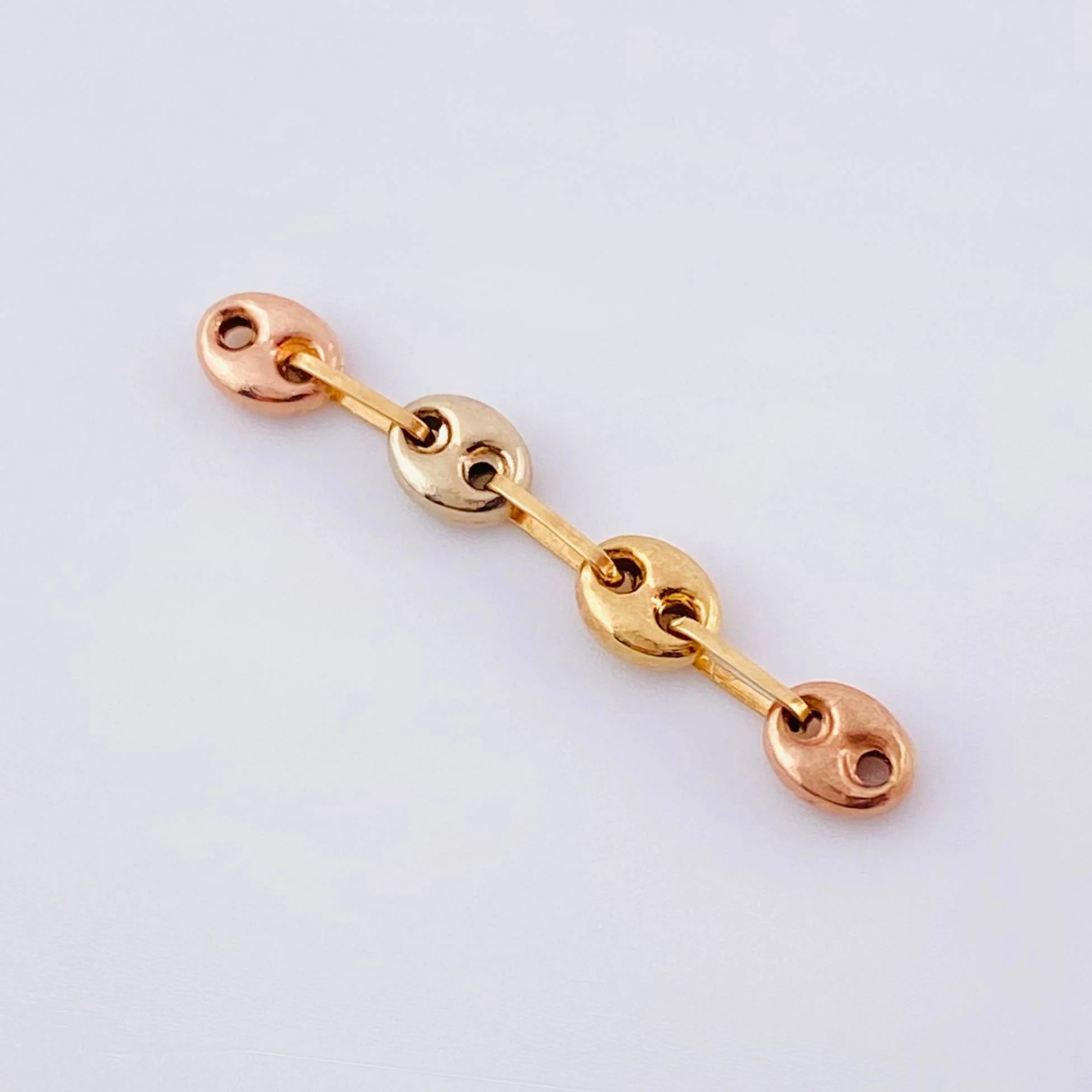 Herraje Retazo Gc 0.4 g / 2.8 cm Tres Oros 18K