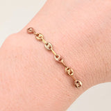 Herraje Retazo Gc 0.6 g / 5 cm Tres Oros 18K