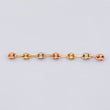 Herraje Retazo GC 7 Eslabones 0.74gr / 5.5cm / 4.2mm Tres Oros 18K