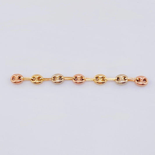 Herraje Retazo Gc 0.6 g / 5 cm Tres Oros 18K