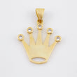 Dije Corona Silueta 5.4gr / 3.3cm / Oro Amarillo 18K