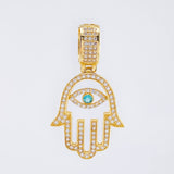 Dije Mano Hamsa 5.05gr / 4cm / Oro Amarillo 18K