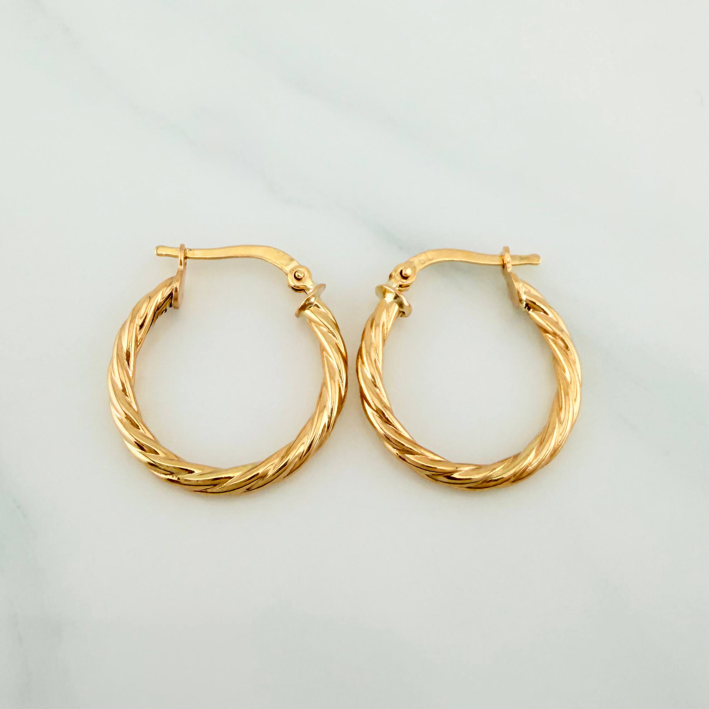 Candongas Mary 1.9 g / 2 cm Oro Amarillo 18K