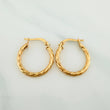 Candongas Mary 1.9 g / 2 cm Oro Amarillo 18K