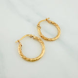 Candongas Mary 1.9 g / 2 cm Oro Amarillo 18K