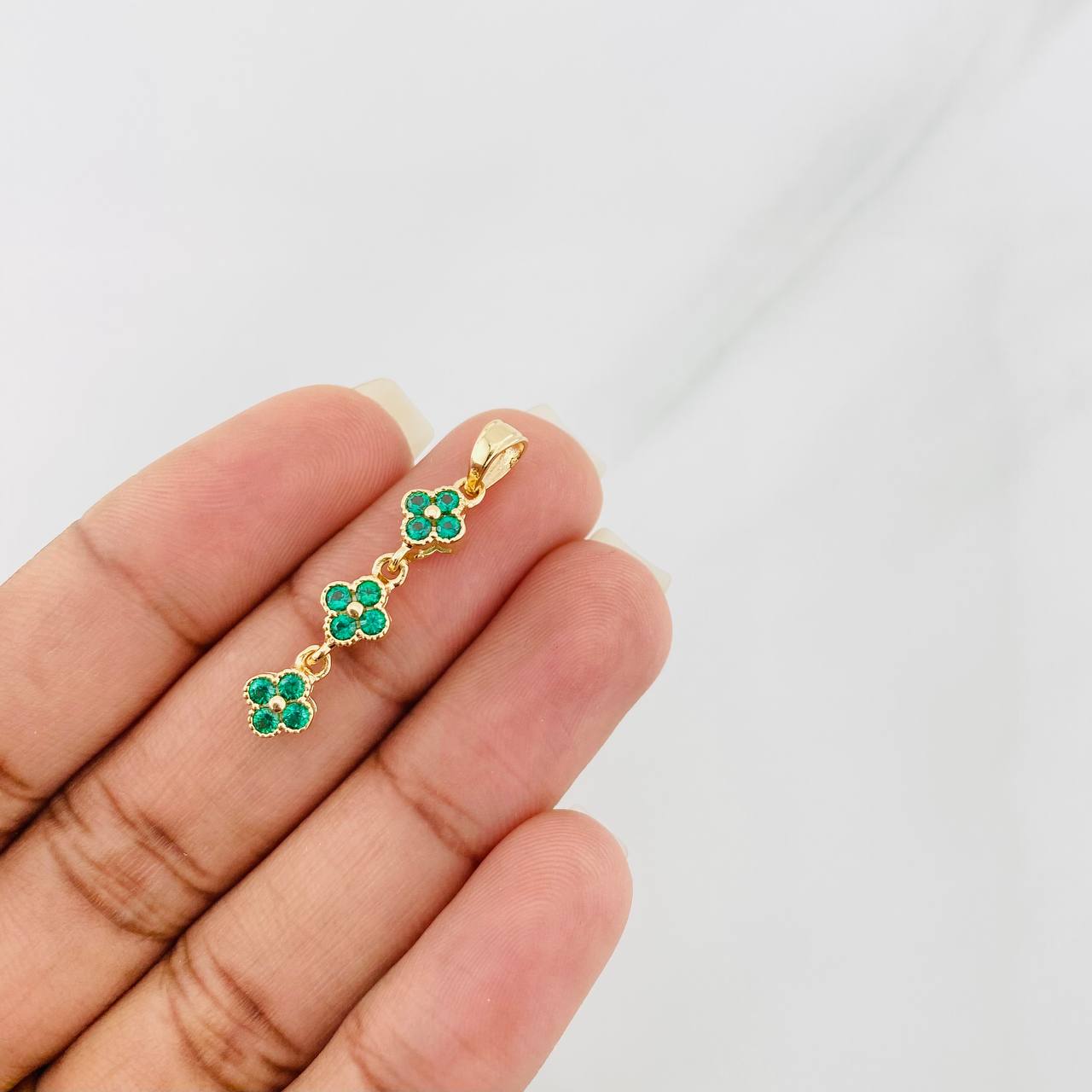 Dije Flores 1.55g / 3cm Oro Amarillo 18K