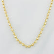 Cadena Militar Media Luna 10.65g / 60cm / 2.3mm Oro Amarillo 18K