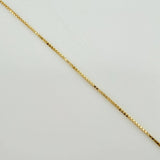 Set Cadena y Dije Veneciana + Virgen Guadalupe 1.2gr / 40.2cm / 0.52mm Oro Amarillo 18K (Oferta) &
