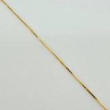 Set Cadena y Dije Veneciana + San Benito 1.5gr / 50.5cm / 0.51mm Oro Amarillo 18K (Oferta) $