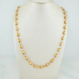 Cadena Rustica X 14.1 g / 62 cm / 3.9 mm Oro Amarillo 18K