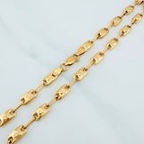 Cadena Rustica Corona 12.45 g / 61 cm / 4.2 mm Oro Amarillo 18K