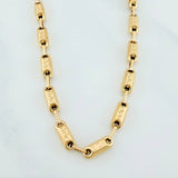 Cadena Rustica Tribal 13.9 g / 62 cm / 3.5 mm Oro Amarillo 18K