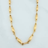 Cadena Rustica Eslabon 10.55 g / 62 cm / 4 mm Oro Amarillo 18K