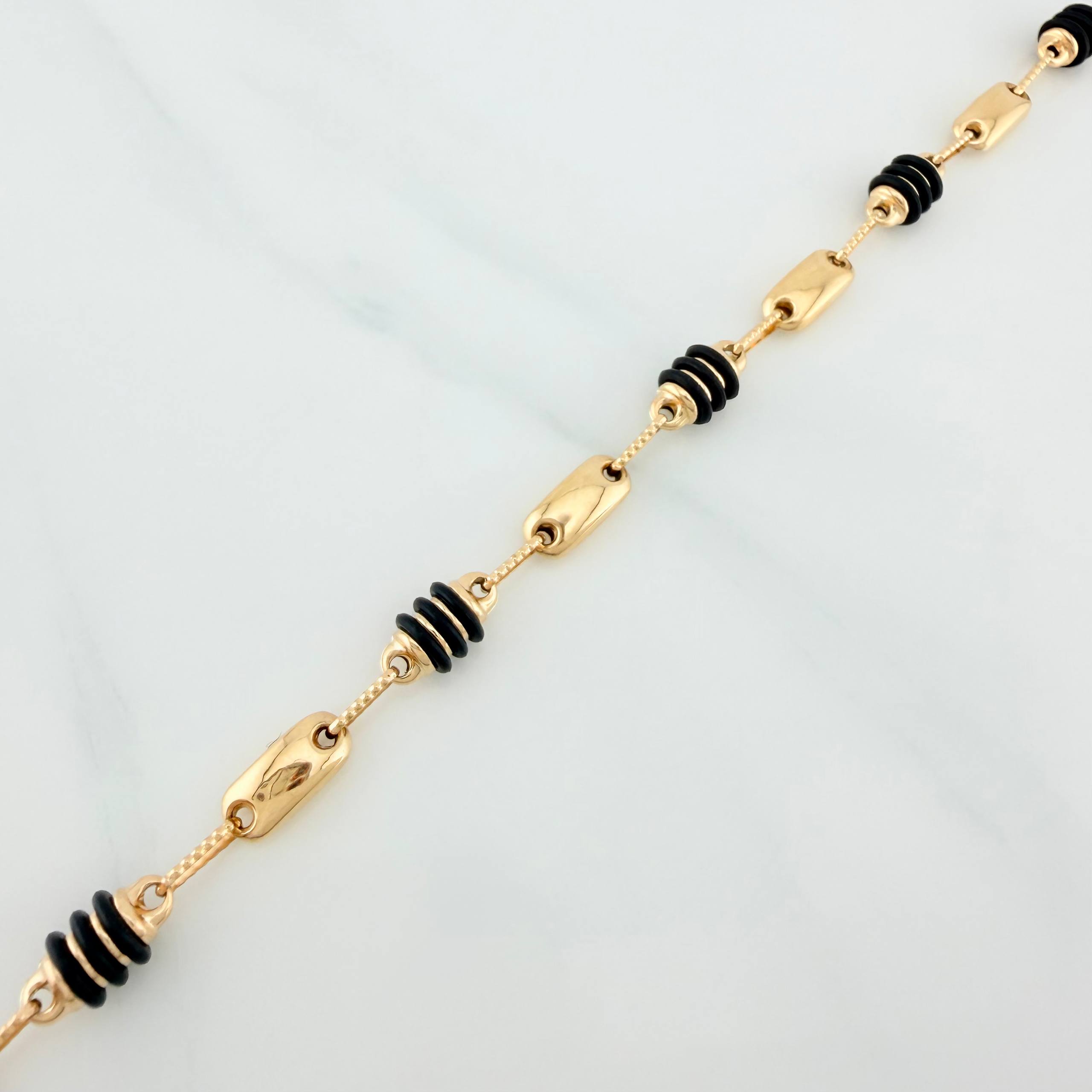 Tobillera Rustica Tornillo 6 g / 25.5 cm / 4.75 mm Oro Amarillo 18K
