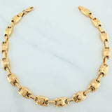 Pulso Rustico Corona 7 g / 21 cm / 5.6 mm Oro Amarillo 18K