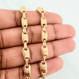 Pulso Rustico Corona 7 g / 21 cm / 5.6 mm Oro Amarillo 18K