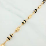 Pulso Rustico Corona 4.7 g / 20.5 cm / 4.5 mm Oro Amarillo 18K