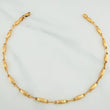 Tobillera Rustica Eslabon 4.6 g / 26 cm / 3.25 mm Oro Amarillo 18K