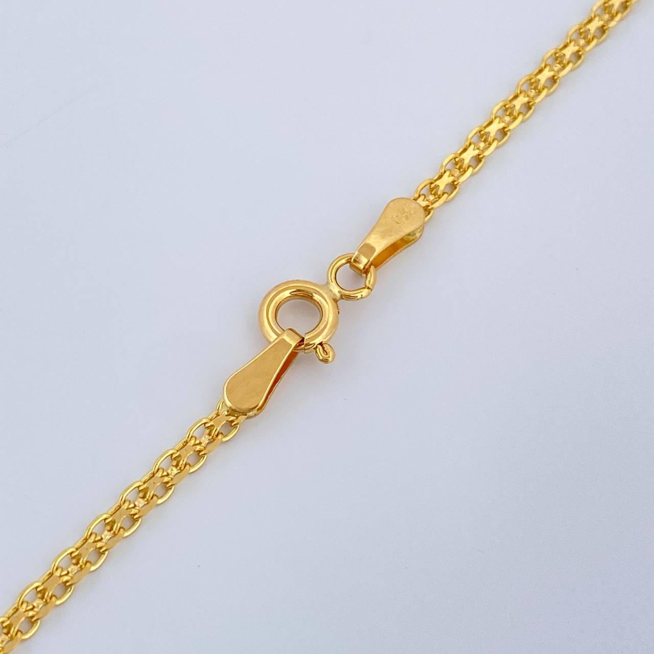 Cadena China 4.6gr / 50cm / 2mm Oro Amarillo +1 &