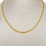 Cadena China 4.6gr / 50cm / 2mm Oro Amarillo +1 &