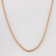 Cadena Veneciana 17.85g / 60cm / 1.8mm Dos Oros Blanco Rosa 18K