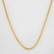 Cadena Veneciana 14.1g / 60cm / 1.85mm Dos Oros Amarillo Blanco 18K