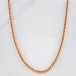 Cadena Franco 13.85g / 60cm / 2.57mm Oro Rosa 18K