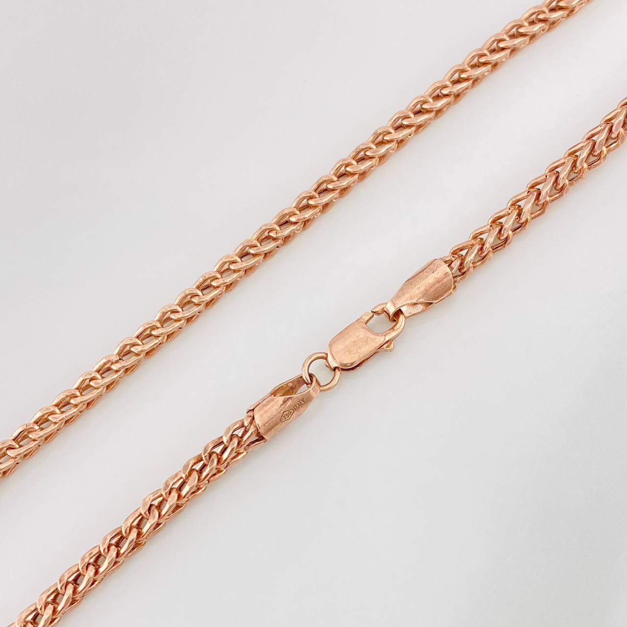 Cadena Franco 13.85g / 60cm / 2.57mm Oro Rosa 18K