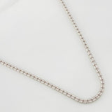 Cadena Ice 15.9g / 60cm / 2.14mm Oro Blanco 18K