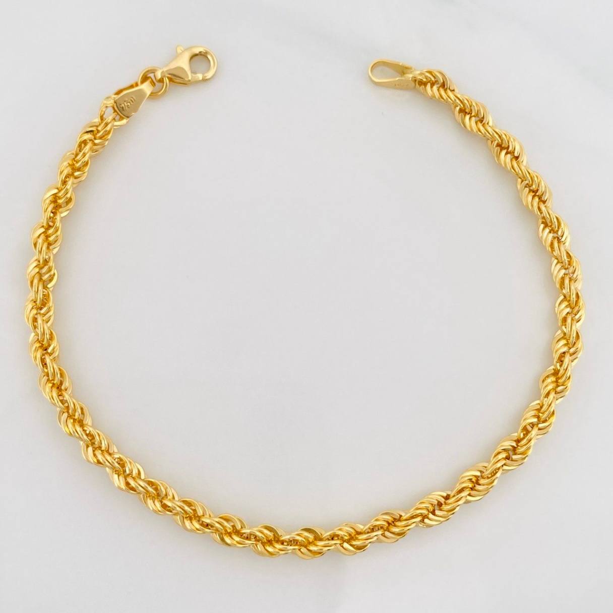 Pulso Lazo 2.75g / 18cm / 3.63mm Oro Amarillo 18K
