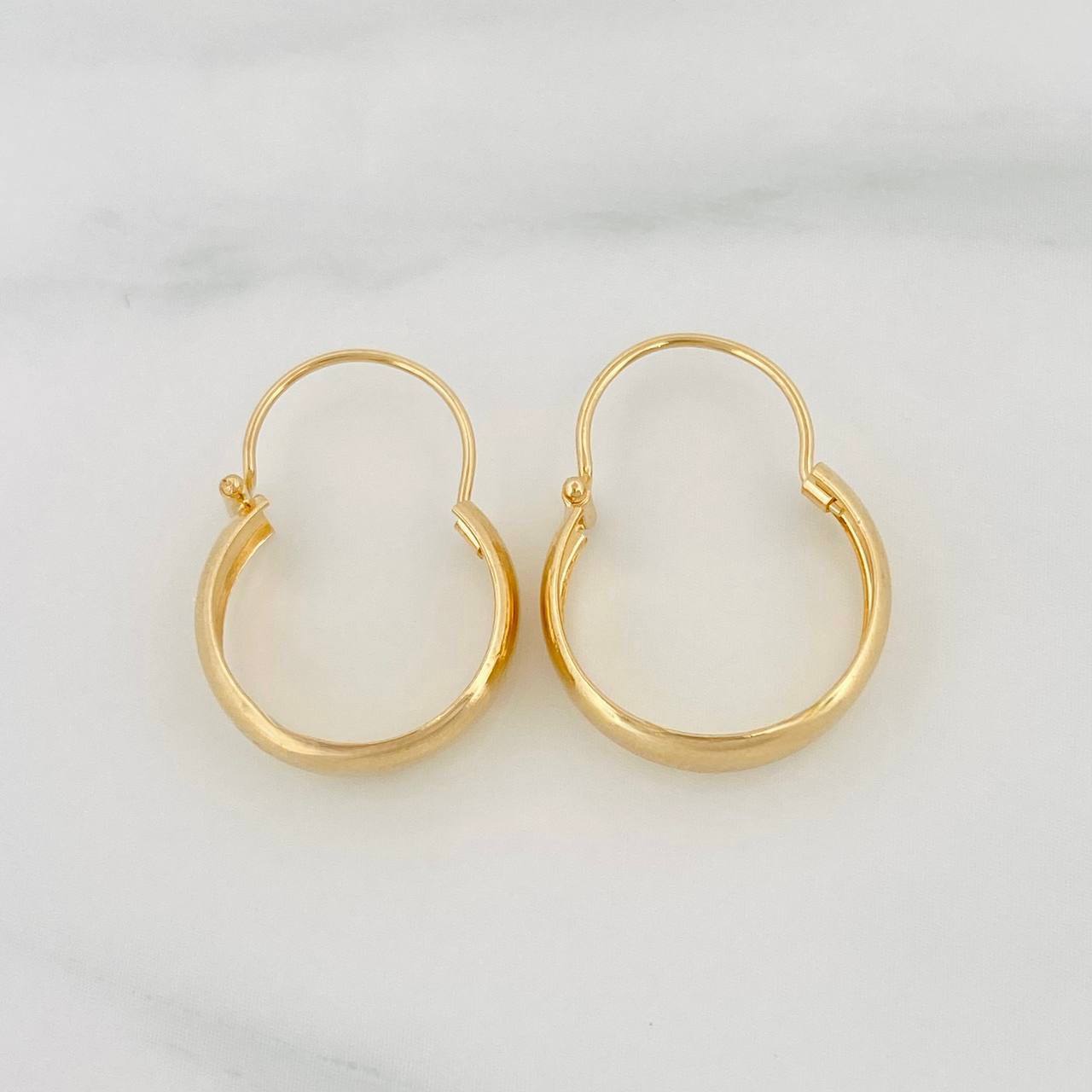 Candongas Ash 1.15g / 2cm Oro Amarillo 18K