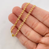 Cadena Marinera 2.8g / 50cm / 2.7mm Oro Amarillo 18K