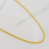 Cadena Marinera 2.8g / 50cm / 2.7mm Oro Amarillo 18K