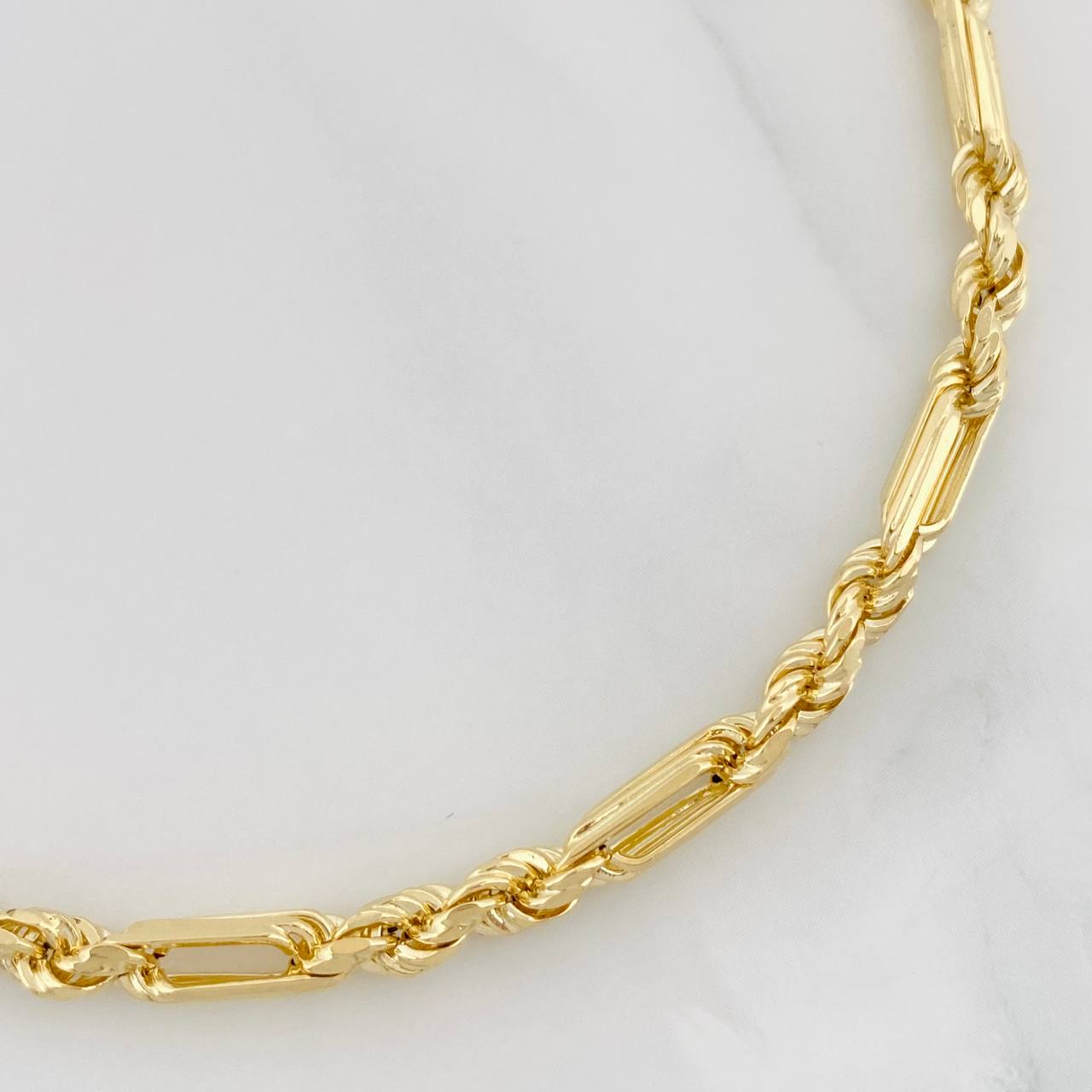 Pulso Lazo Especial 6.55g / 21cm / 3.41mm Oro Amarillo 18K