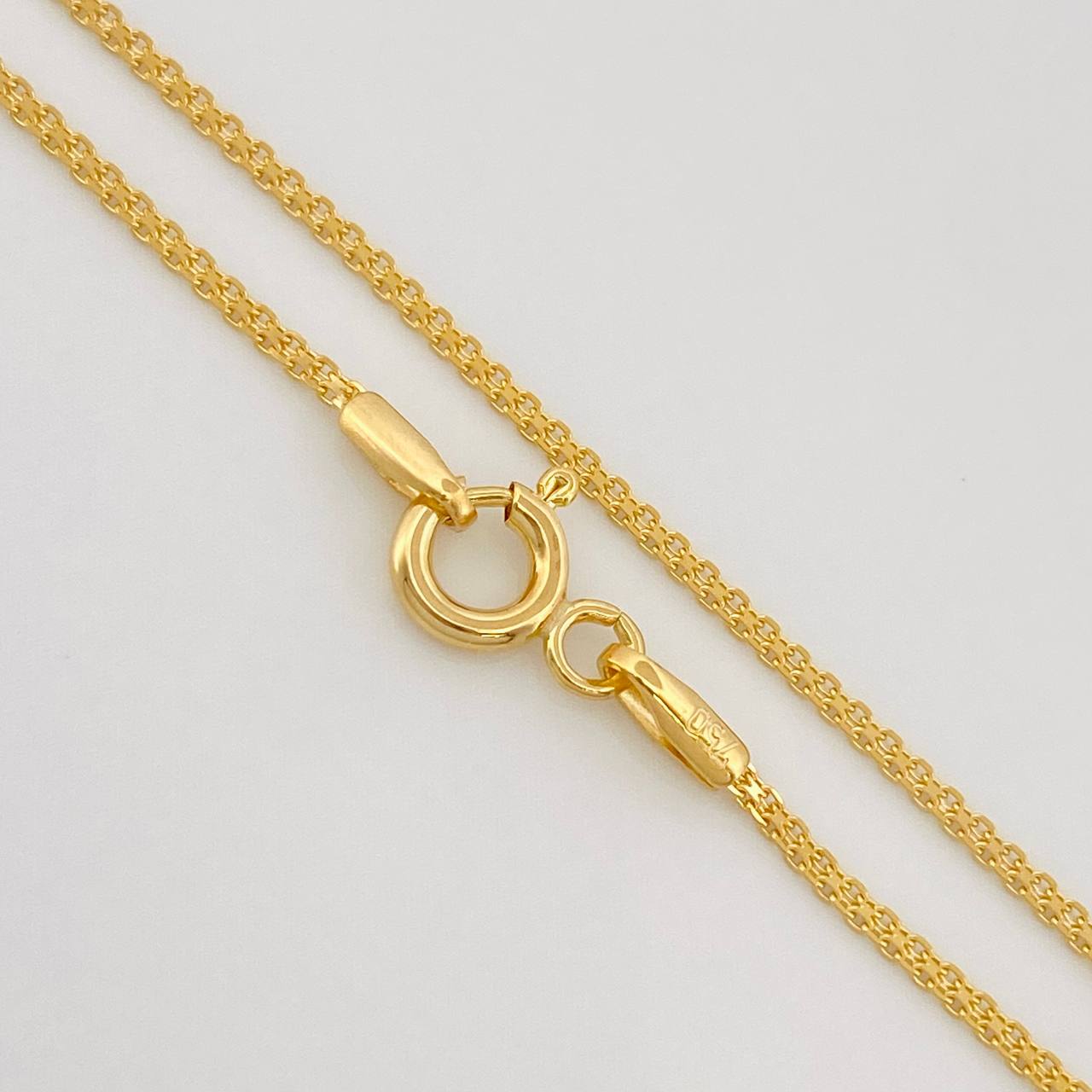 Cadena China 1.75g / 50cm / 1.05mm Oro Amarillo 18K