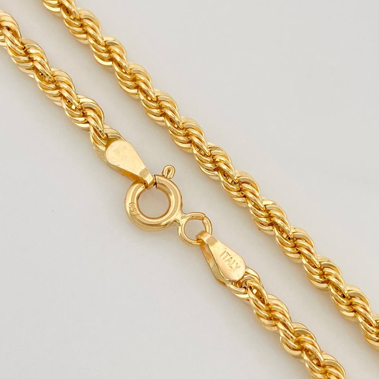 Cadena Lazo 4.2g / 45cm / 2.6mm Oro Amarillo 18K