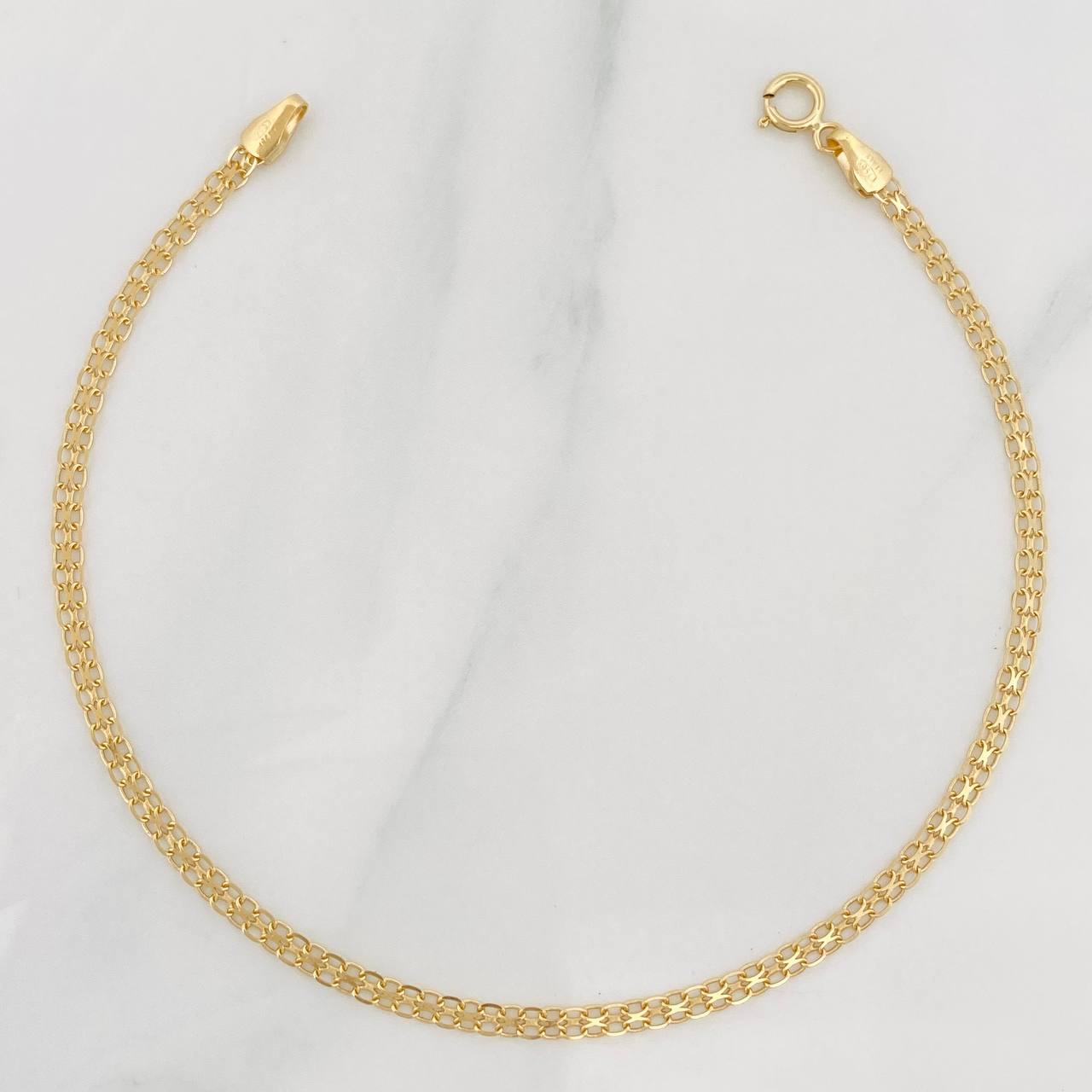 Pulso Chino 1.5g / 19cm / 2.25mm Oro Amarillo 18K