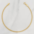 Pulso Chino 1.5g / 19cm / 2.25mm Oro Amarillo 18K
