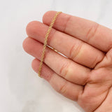 Pulso Chino 1.5g / 19cm / 2.25mm Oro Amarillo 18K