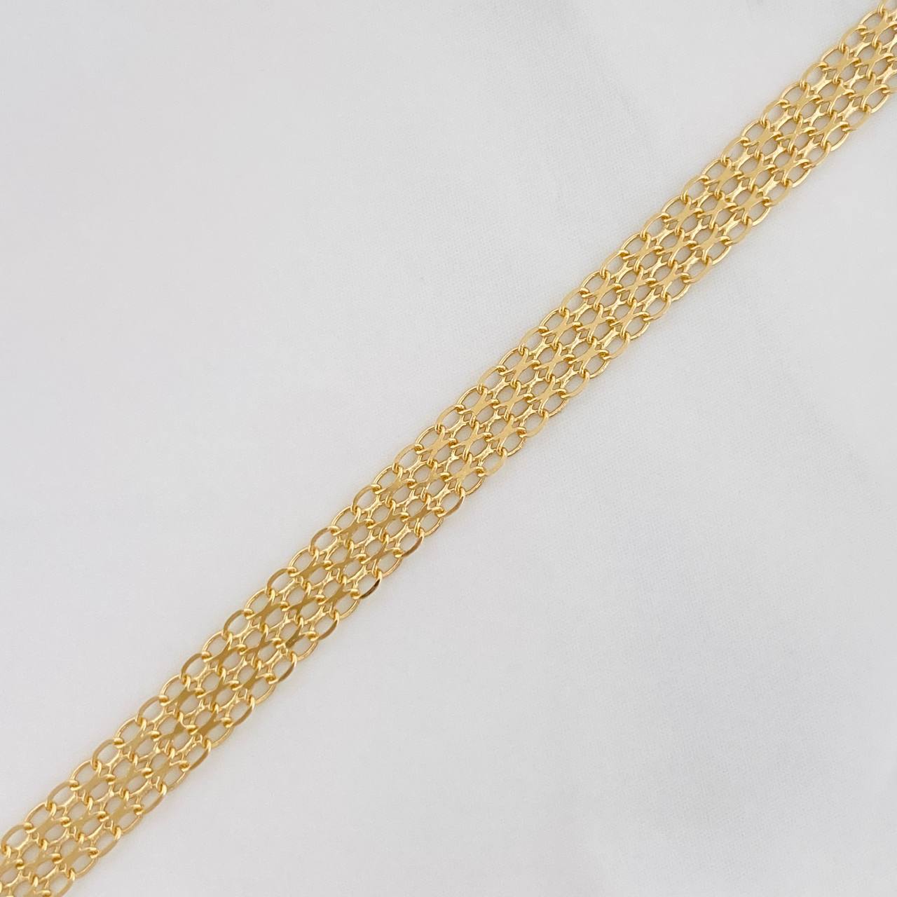 Pulso Chino 2.45g / 19cm / 3.6mm Oro Amarillo 18K