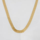 Cadena China 4.5g / 45cm / 3.75mm Oro Amarillo 18K