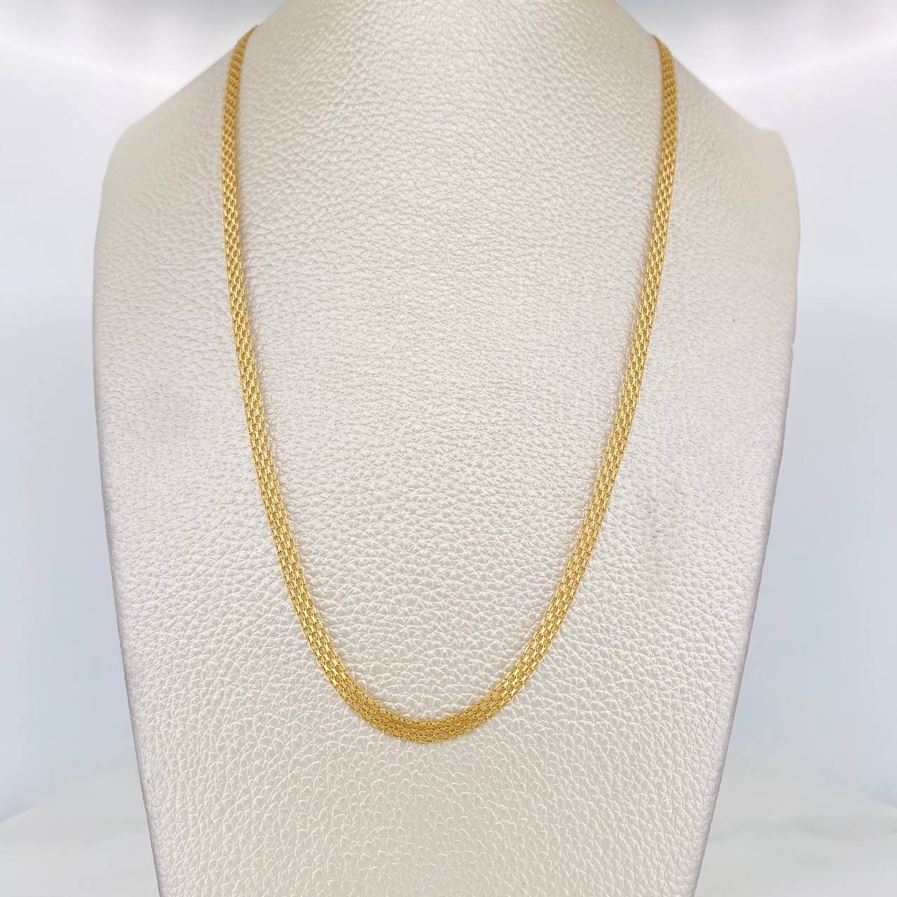 Cadena China 4.5g / 45cm / 3.75mm Oro Amarillo 18K